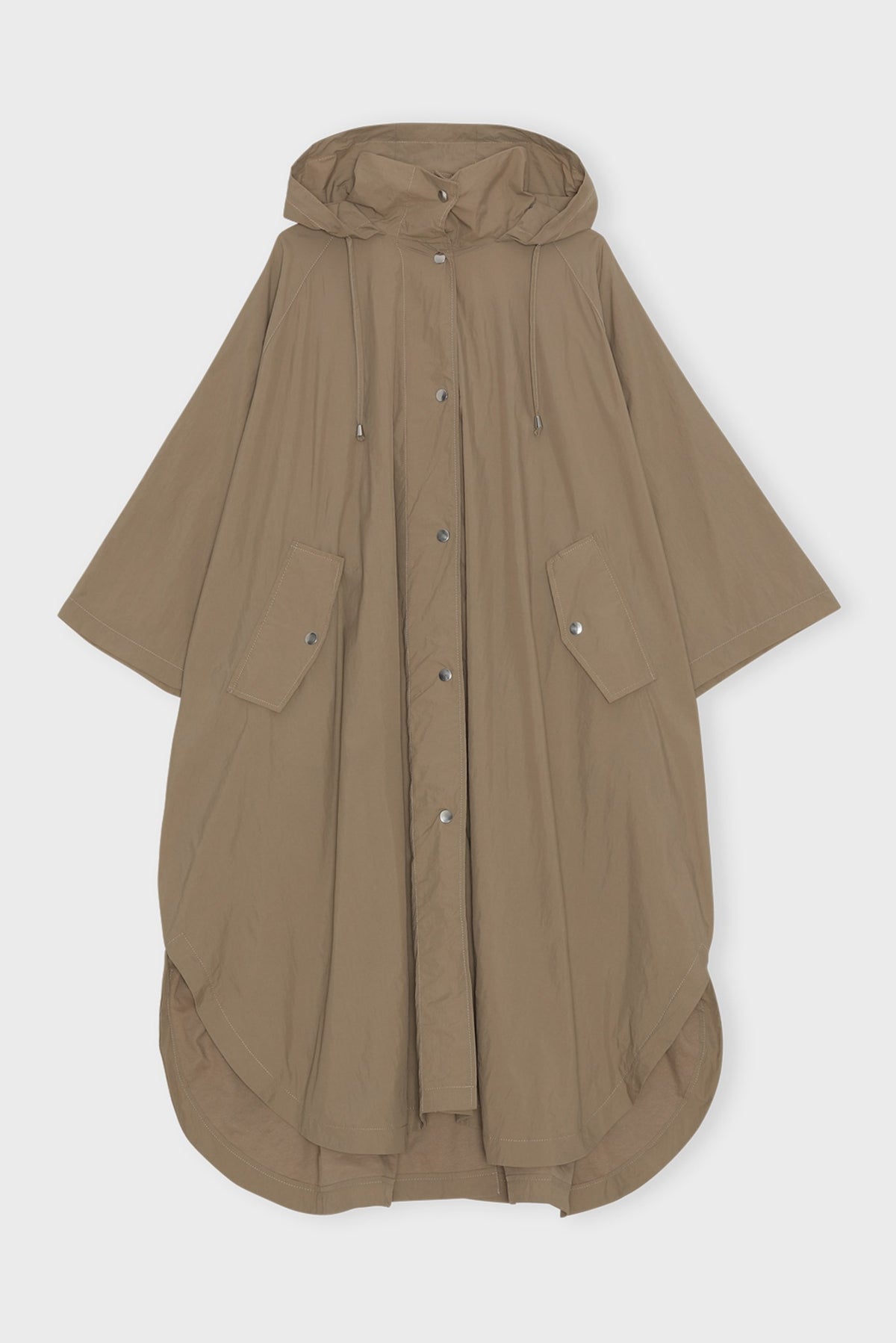 Ground Y × morita miyuto cape coat greatcarejacket-
