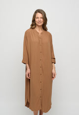 Laurella Shirtdress Camel 201