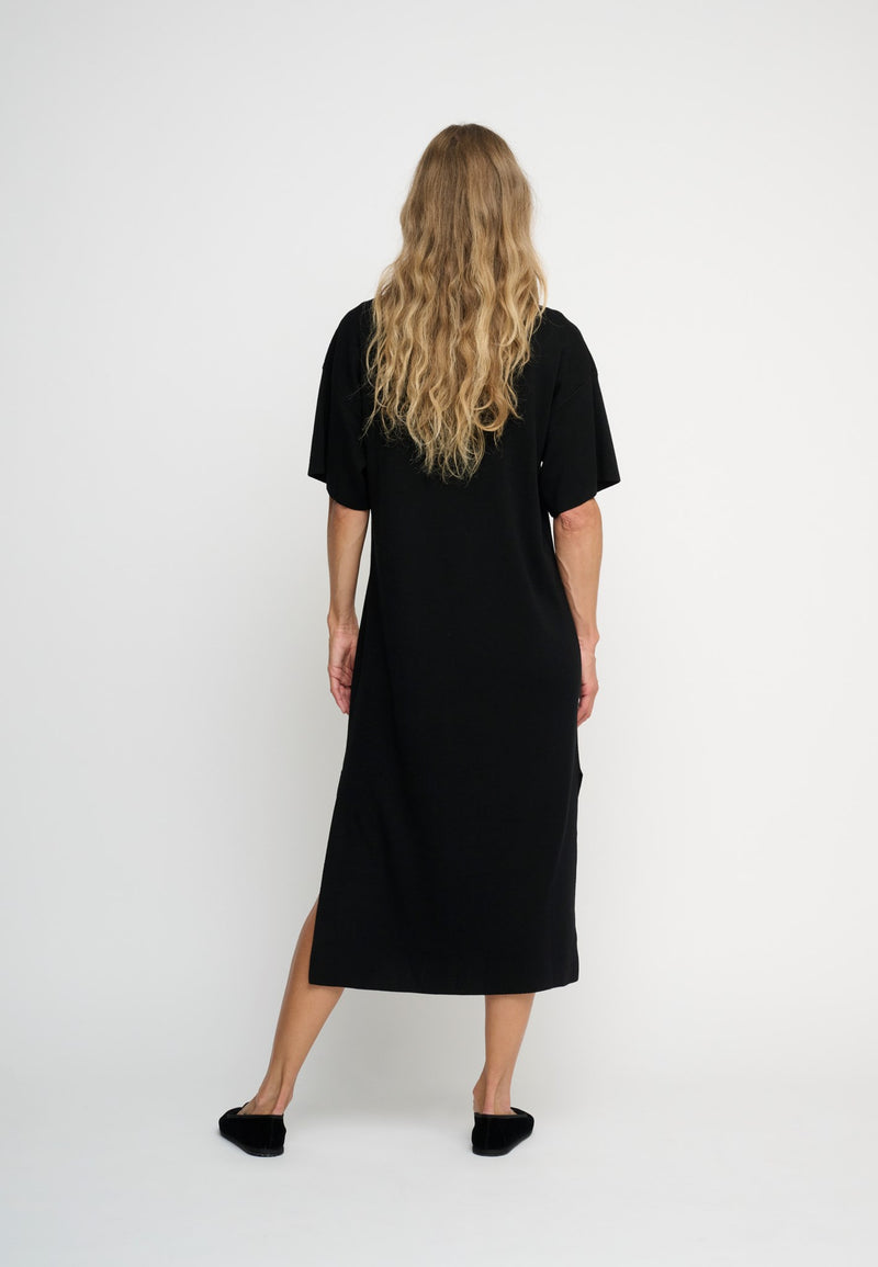 Marin Knit Dress Black 339 LOW