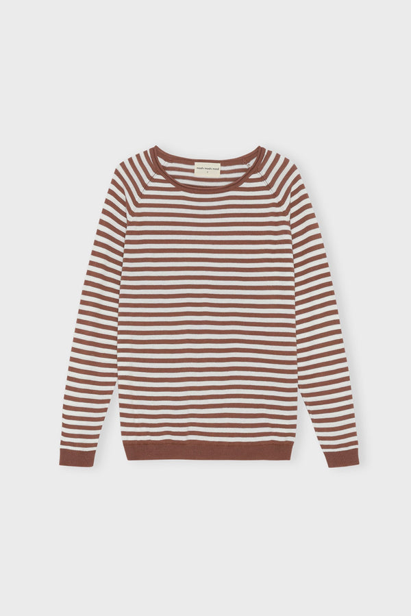 Mellowknitstripe Brown