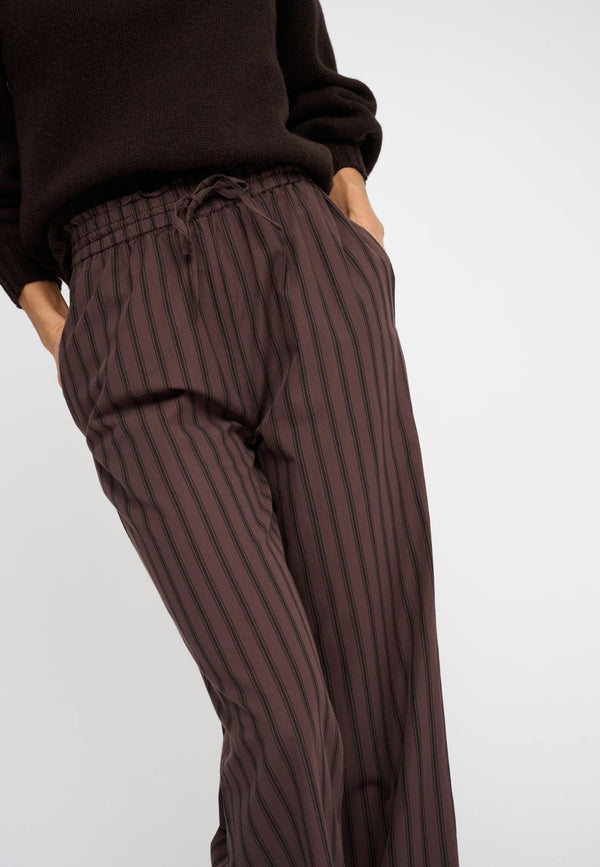 Moon Pants Stripe Brown Sienna Knit Stripe 0469 LOW