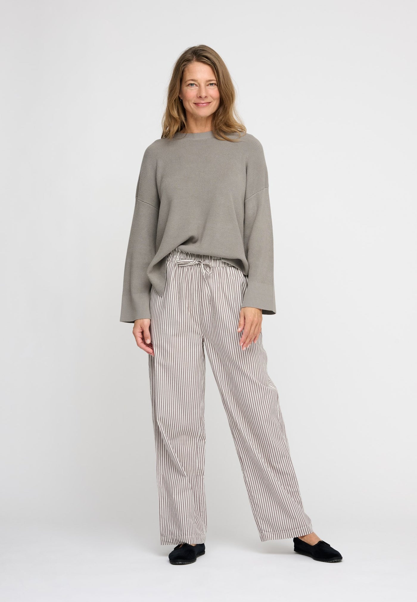 【海外限定】 moon pants stripe – moshi moshi mind パンツ