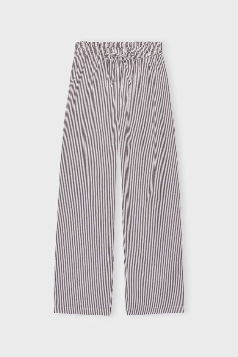 Moon Pants Taupe Stripe