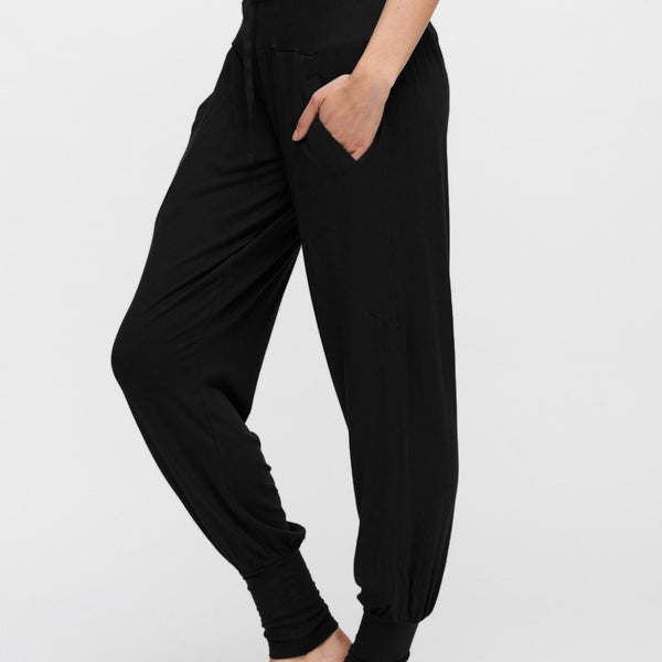 pxiakgy yoga pants women's fashion short pants casual chino pants solid  trouser black + l 