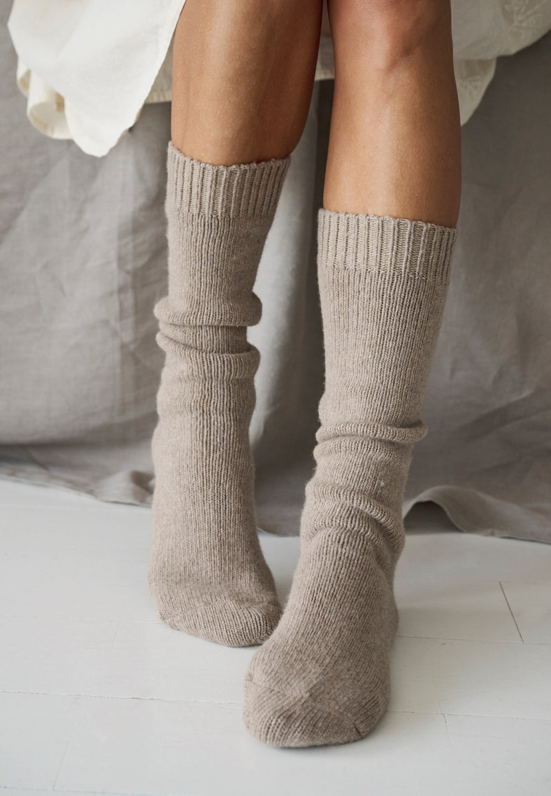 Polar Sock Taupe 374 LOW