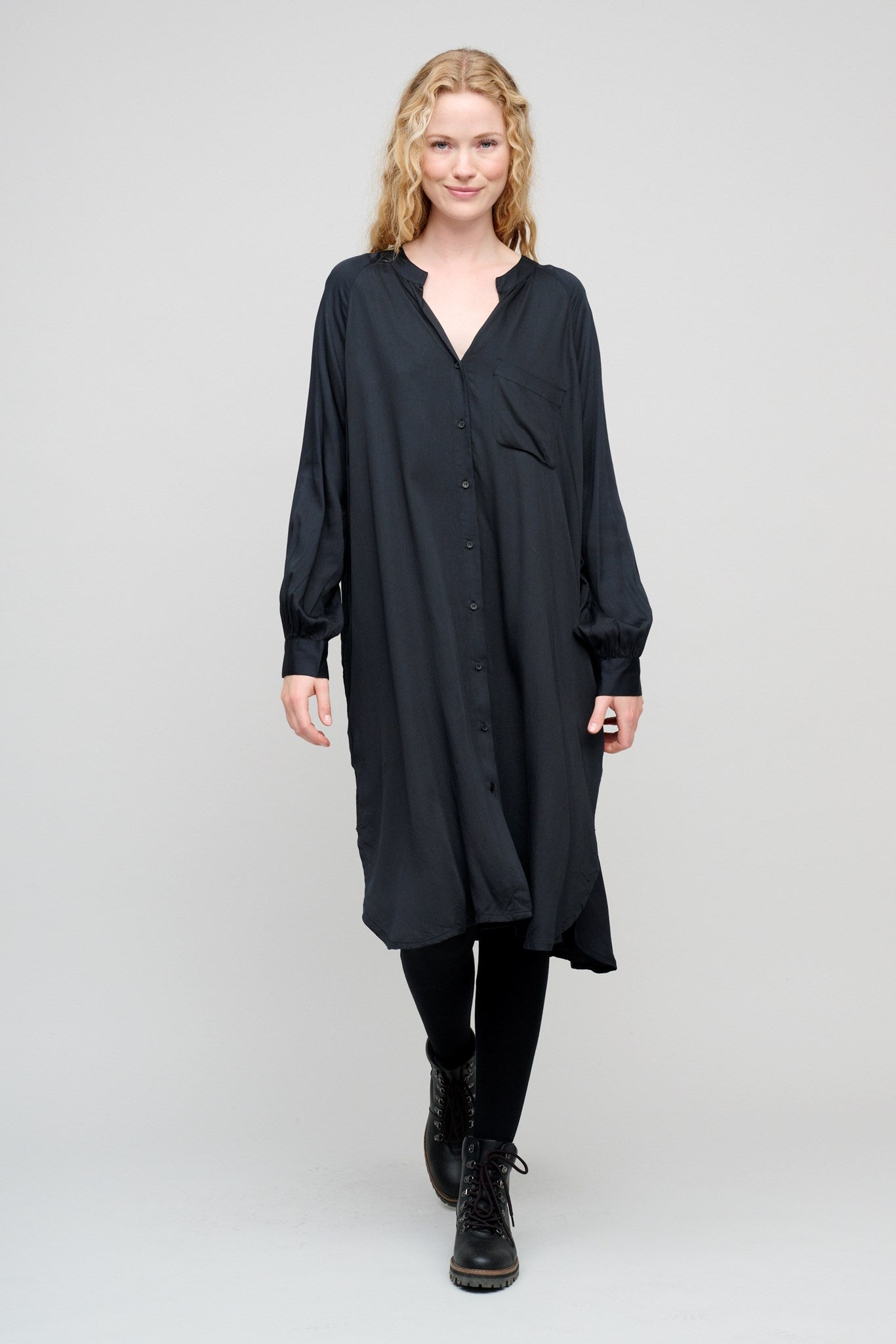 reunion shirtdress silky