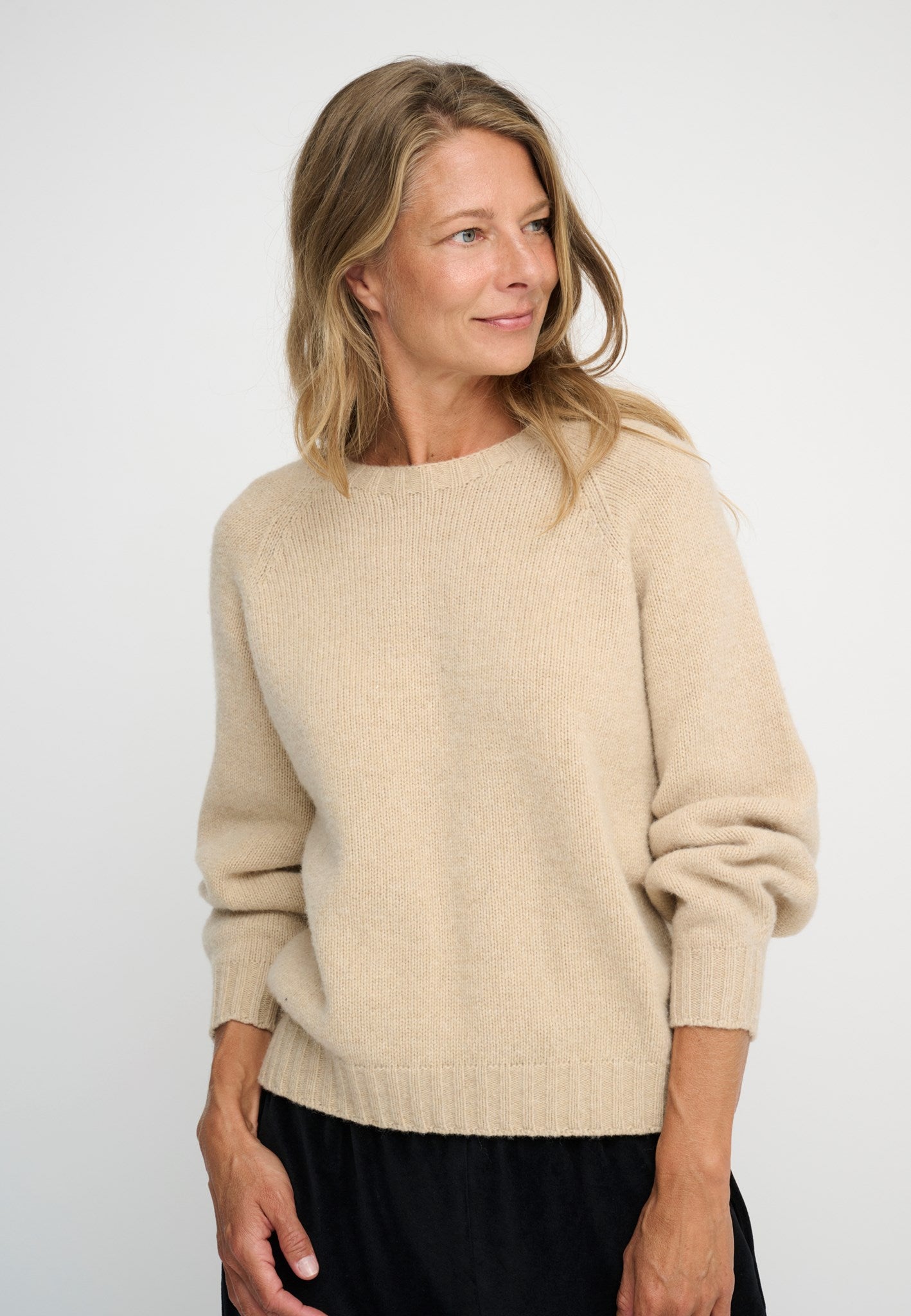 Sienna Knit - Oat Marle