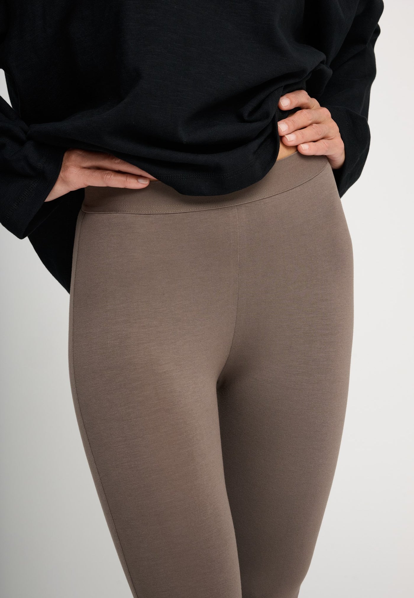Taupe leggings on sale